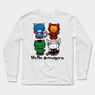 Kids Superhero Long Sleeve T-Shirt